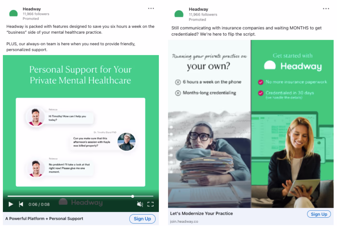 LinkedIn Advertising in 2022: LinkedIn Ad Examples From Tuff Clients - Tuff