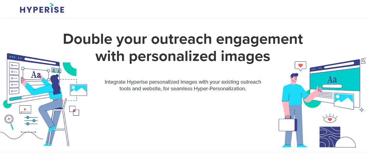 Hyperise personalized image and video personalization tool
