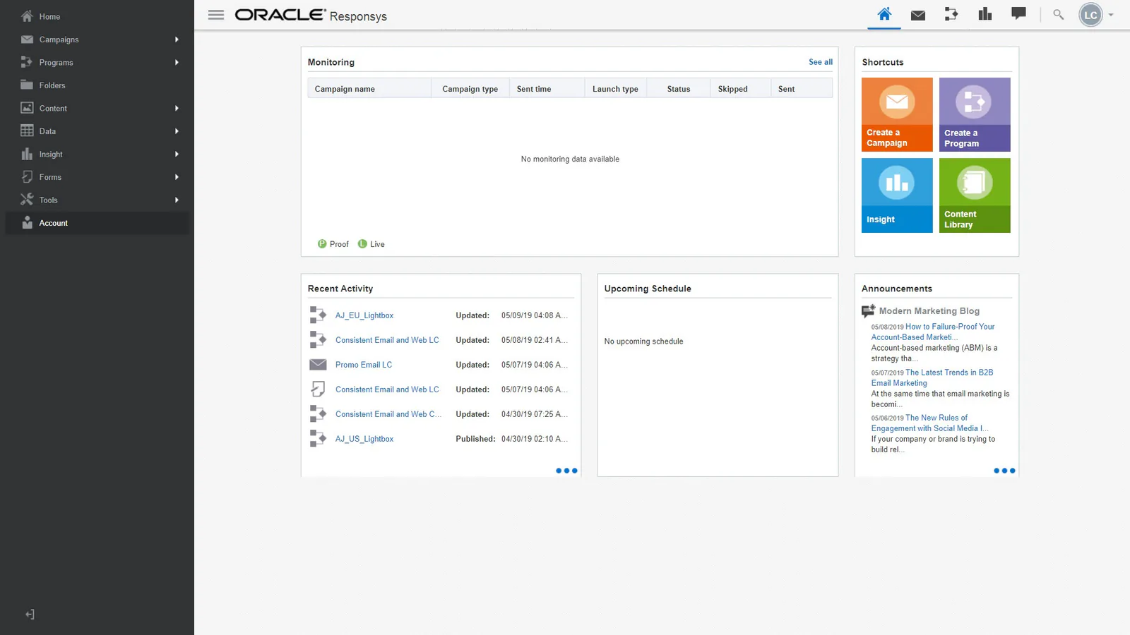 Oracle Maxymiser personalization and optimization suite